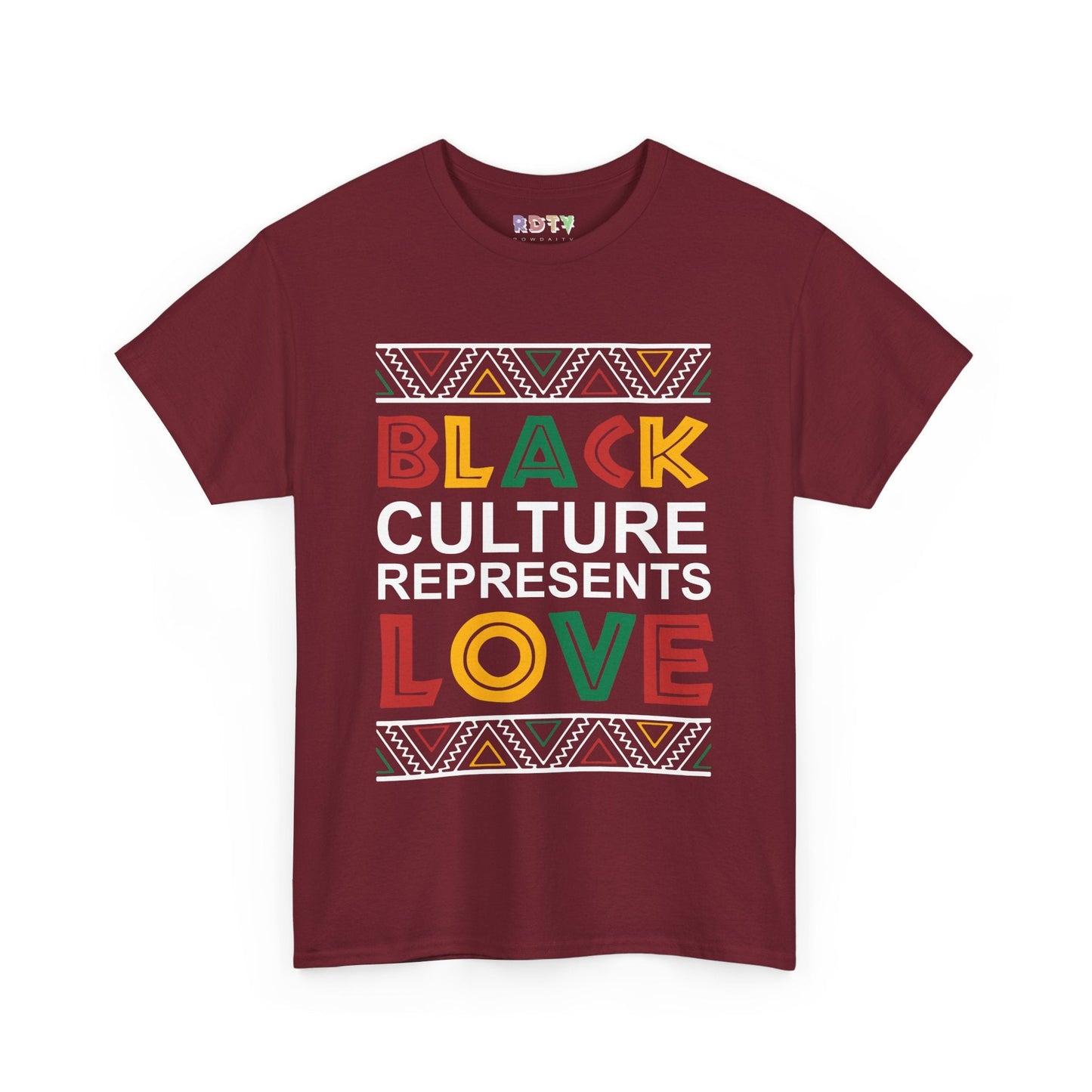 Black Culture Represents Love™ T-Shirt Printify