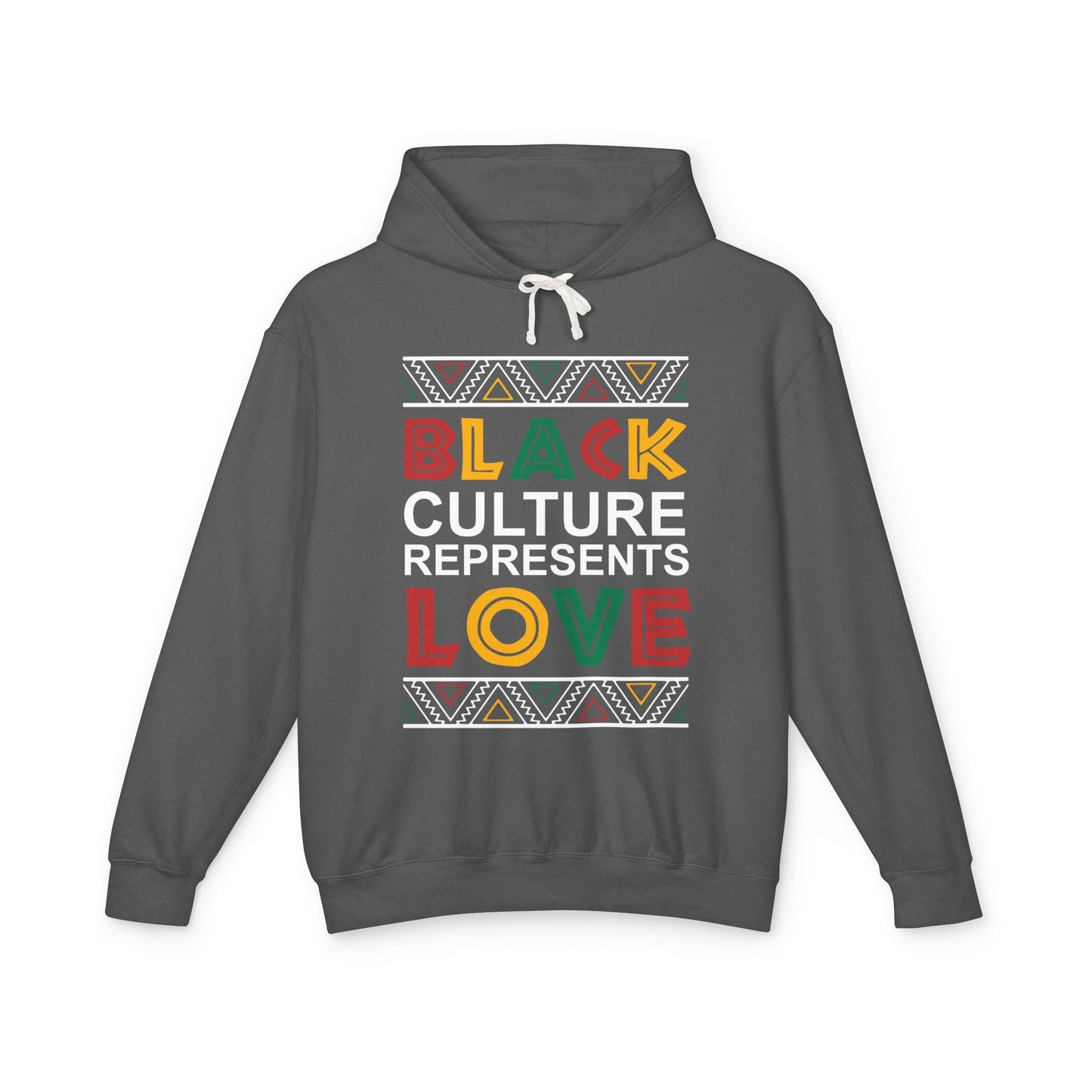 Black Culture Represents Love™ Slim Hoodie Printify