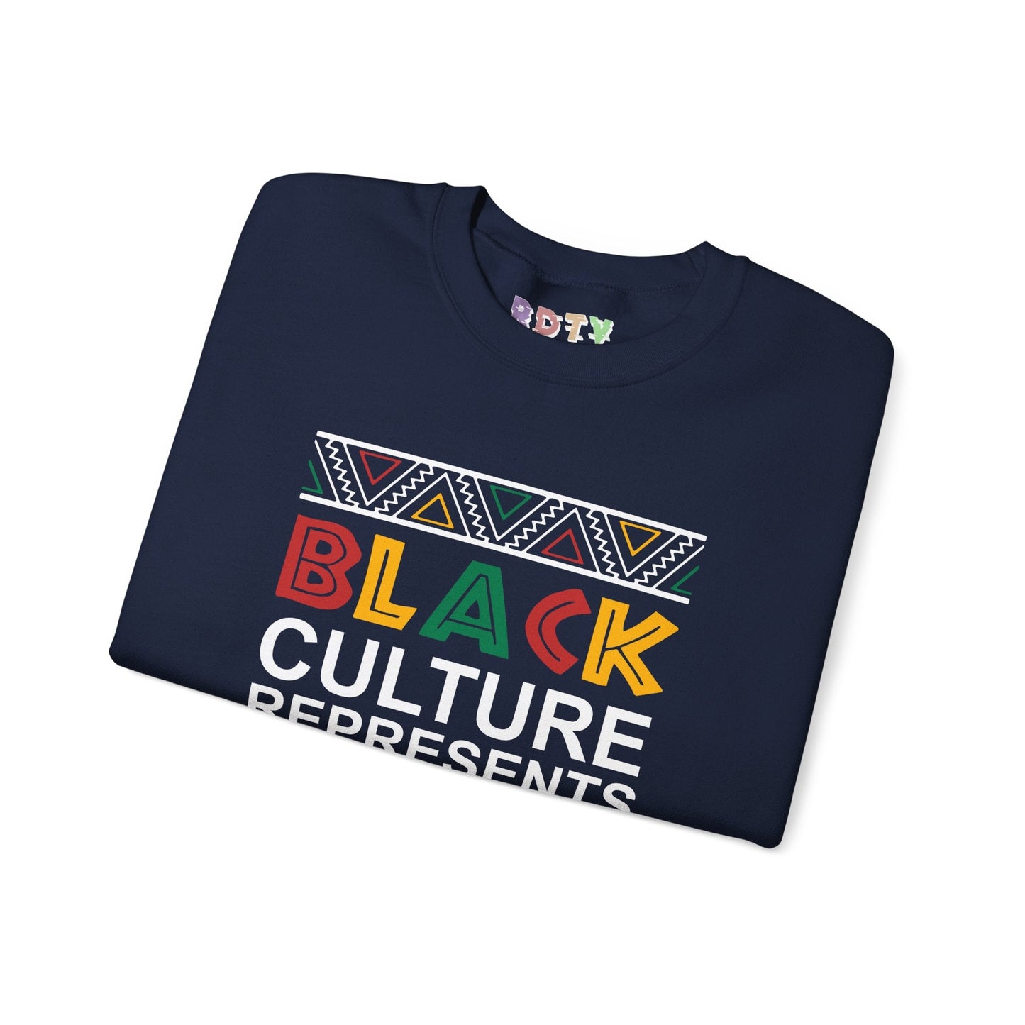 Black Culture Represents Love™ Sweatshirt Printify