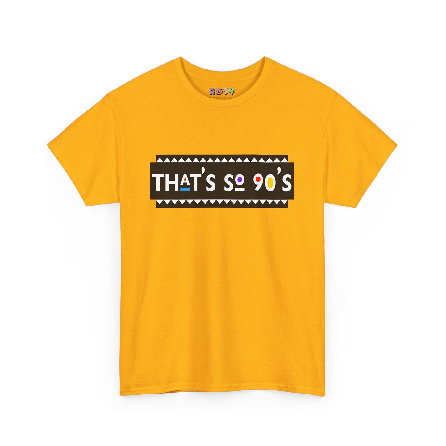 That's So 90's™ Red/Gold T-Shirt Printify