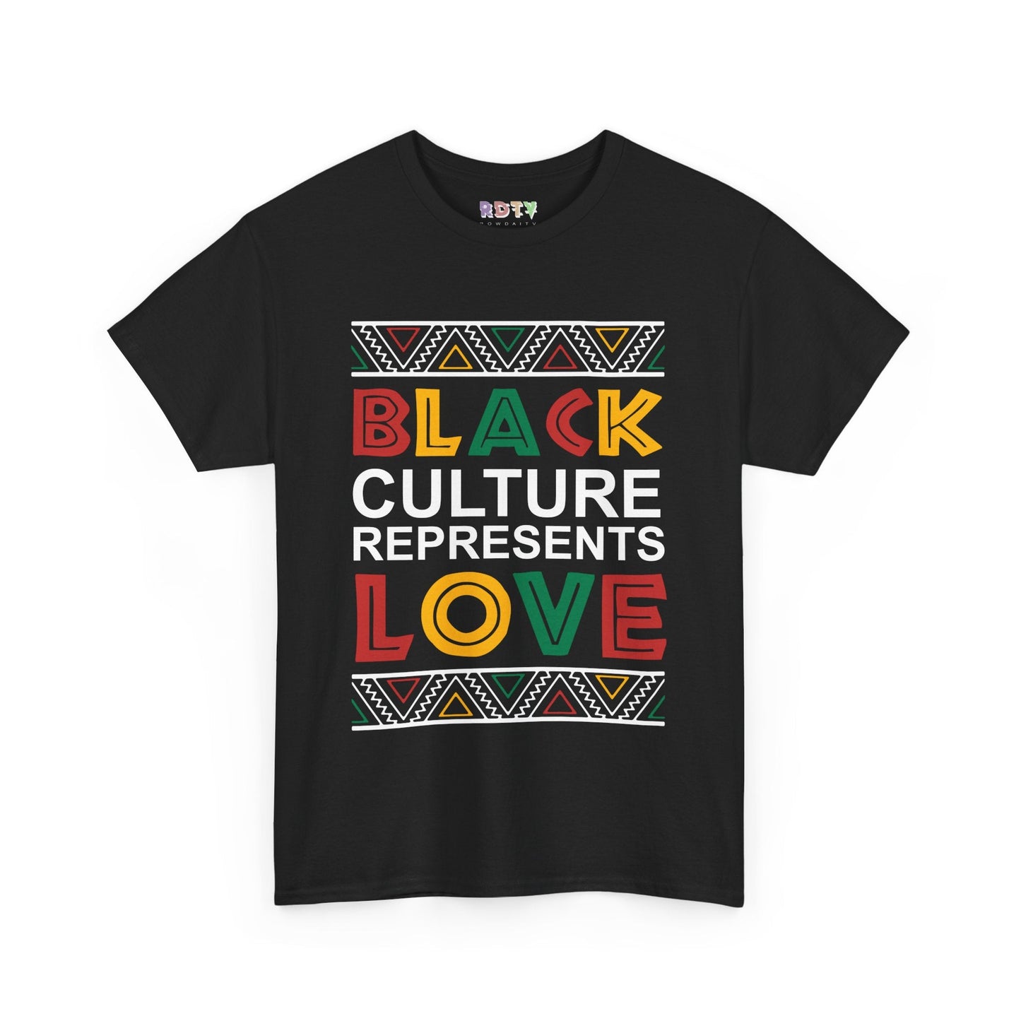 Black Culture Represents Love™ T-Shirt Printify