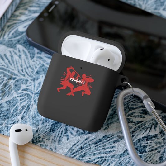 Red Ninja AirPods Case Cover Printify
