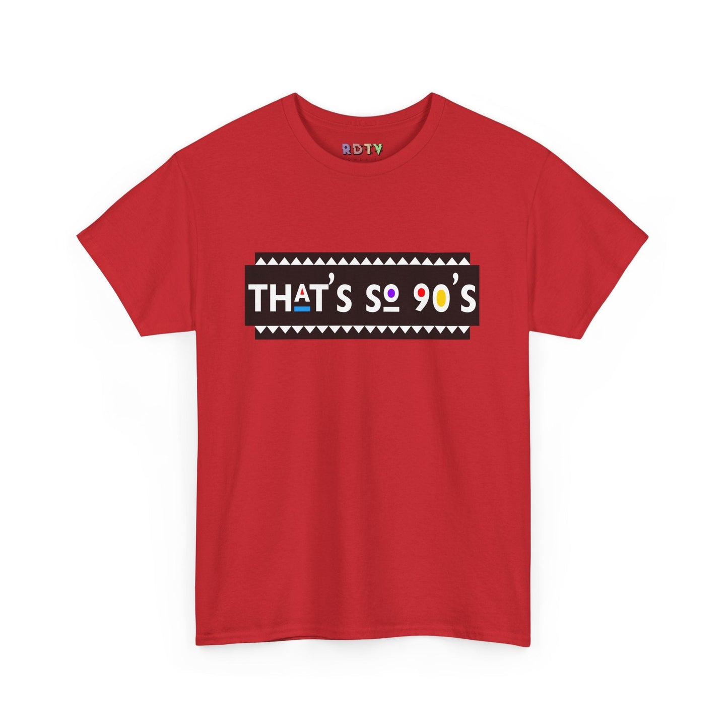 That's So 90's™ Red/Gold T-Shirt Printify