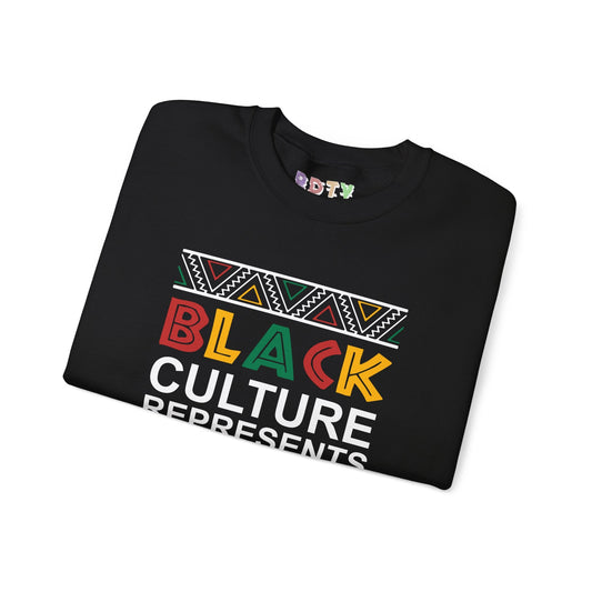 Black Culture Represents Love™ Sweatshirt Printify