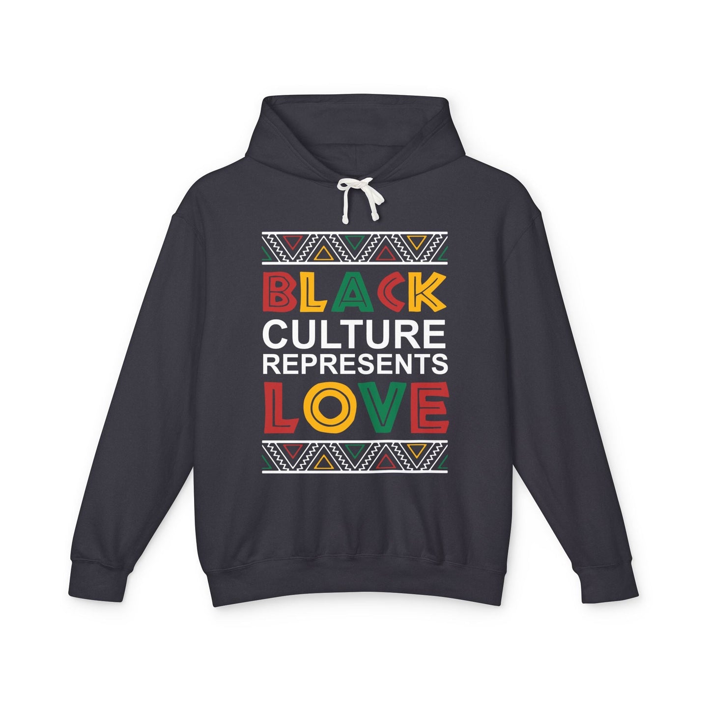 Black Culture Represents Love™ Slim Hoodie Printify