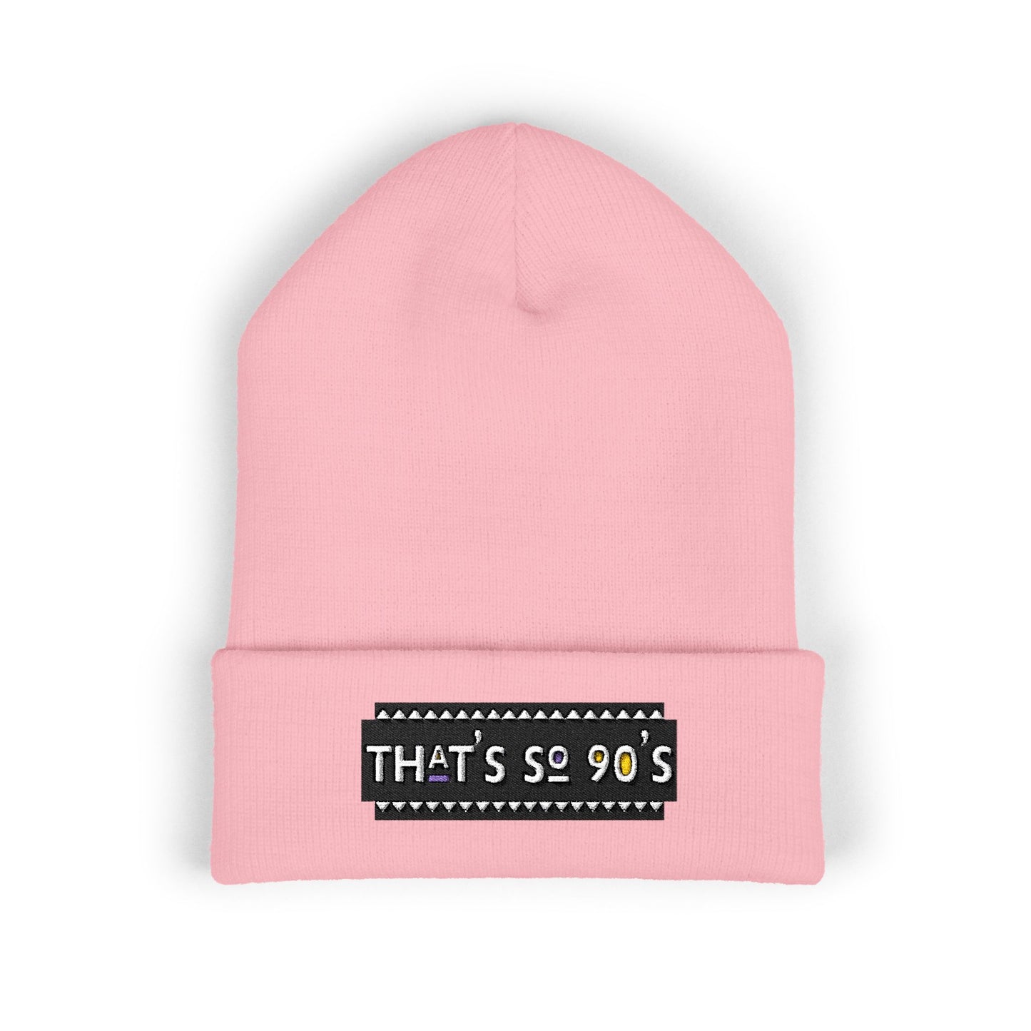 That's So 90's Cuffed Beanie (Embroidery)