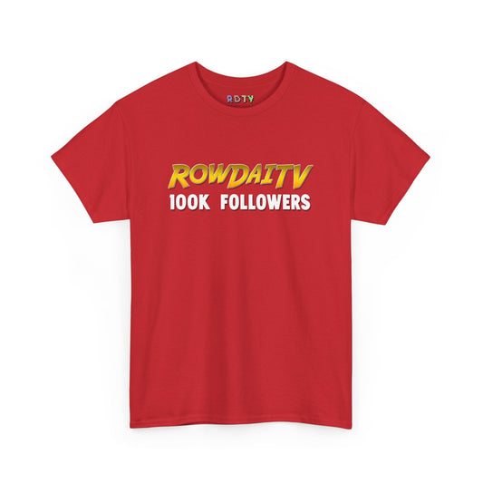 RowDaiTV 100K Followers T-Shirt Printify