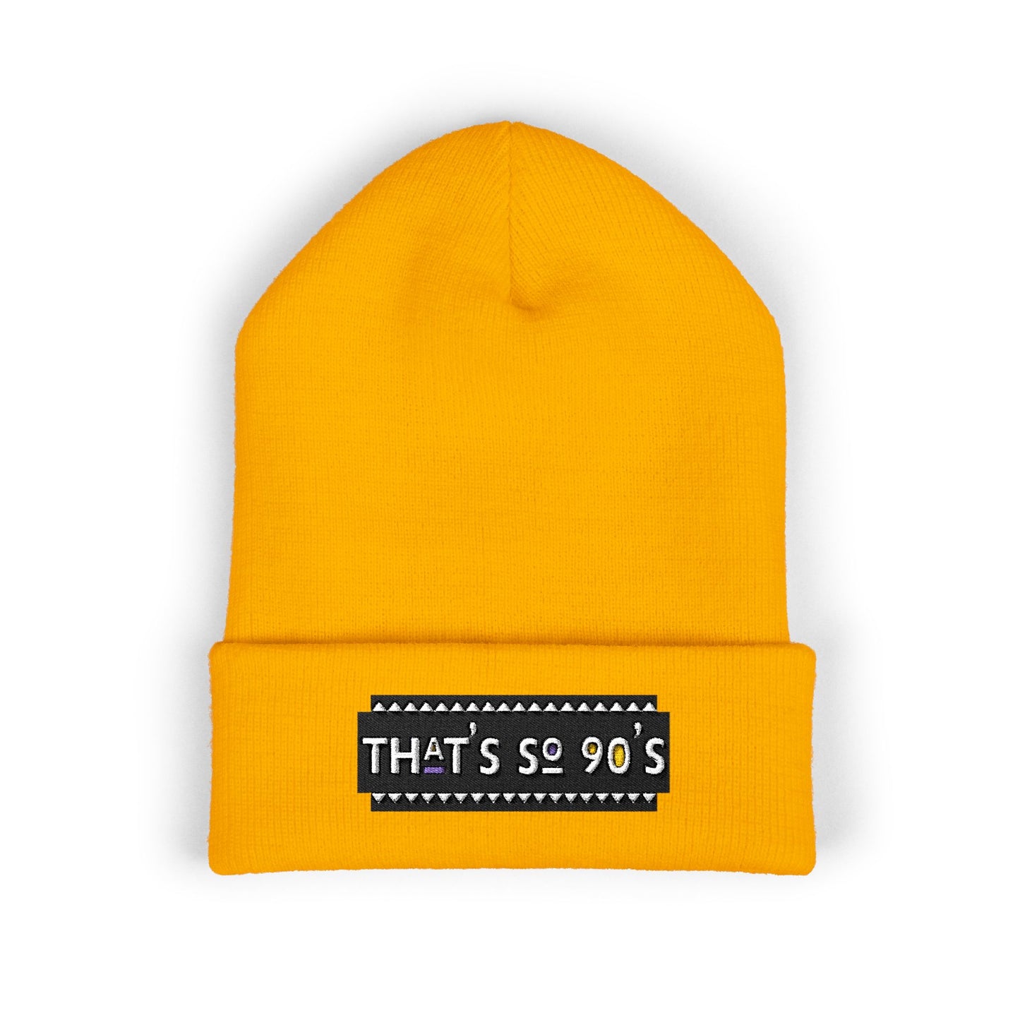That's So 90's Cuffed Beanie (Embroidery)