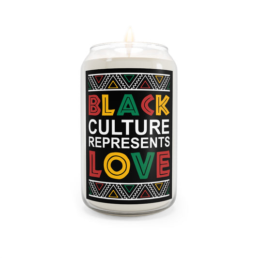 Black Culture Represents Love, Scented Candle, 13.75oz