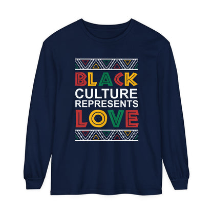 Black Culture Represents Love™ Long Sleeve Shirt